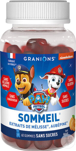 Granions Kid Sleep Paw Patrole 60 Gummies
