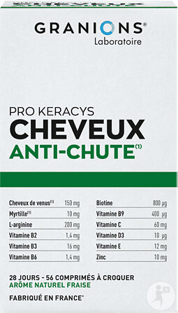 Granions Pro Keracys Anti-Hair Loss 56 Chewable Tablets
