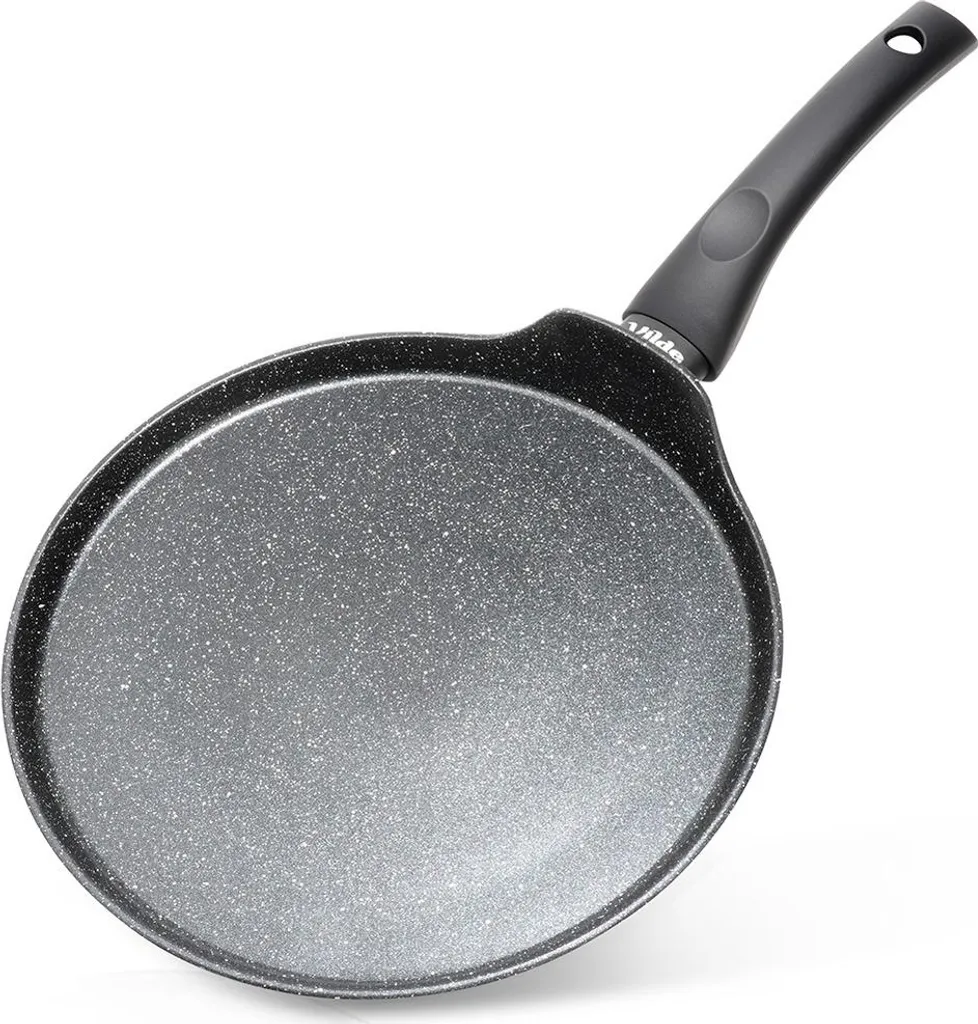 Artemis Granite pan for pancakes and omelets, low, flat, 26 cm
