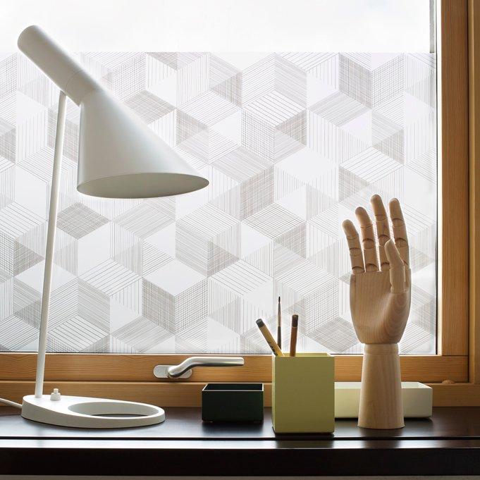 siluett-frost Graphite Decorative Window Film