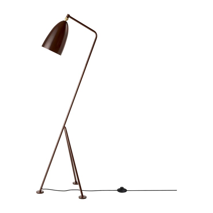 gubi Gräshoppa floor lamp polished