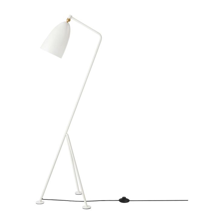 gubi Gräshoppa floor lamp polished