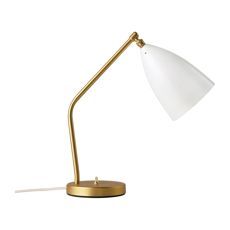 gubi Gräshoppa table lamp polished