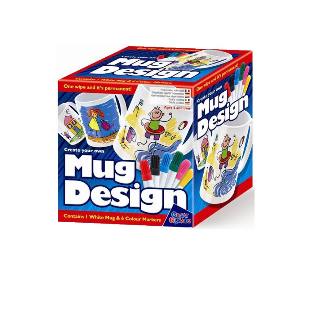 Great Gizmo S Create Your Own Mug Design With Pens