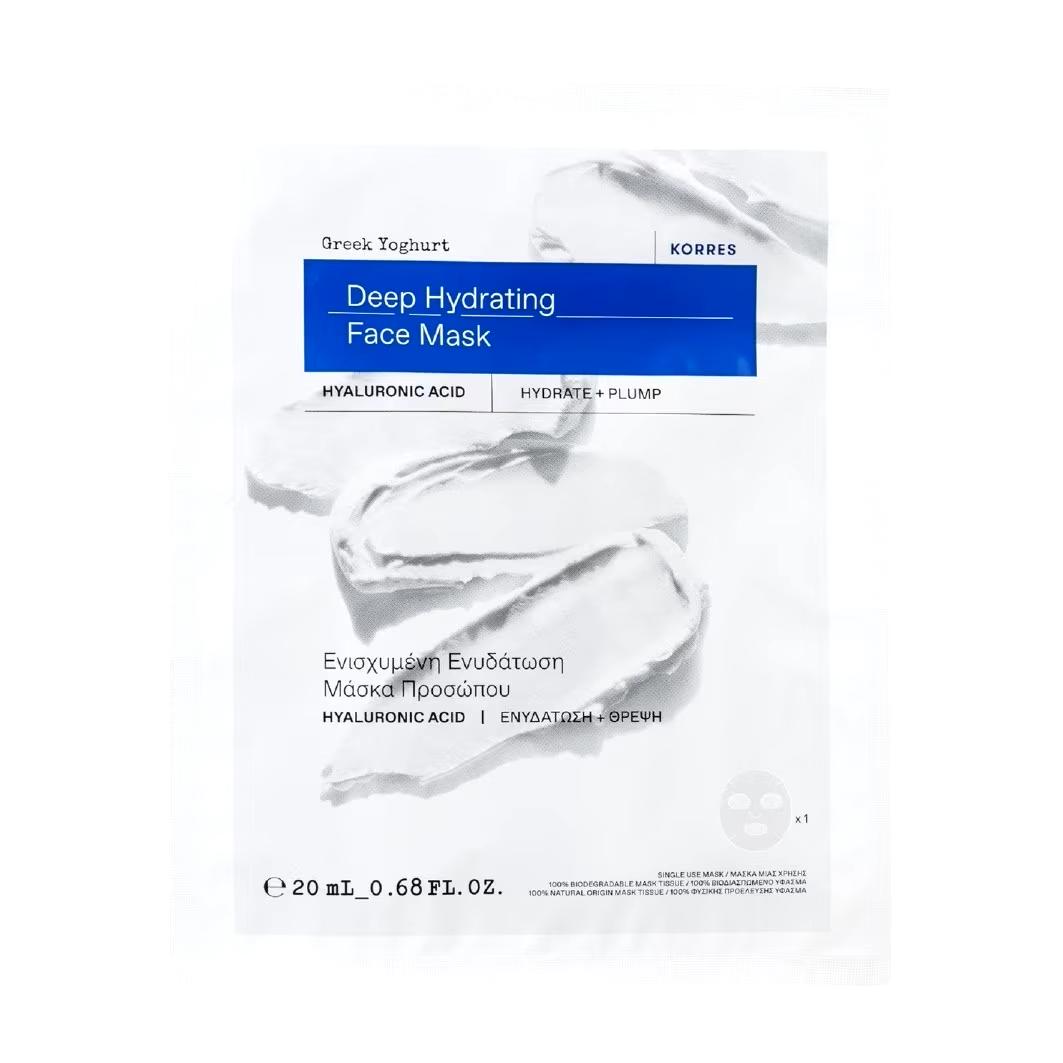 Korres Greek Yoghurt intensive moisturizing cloth mask