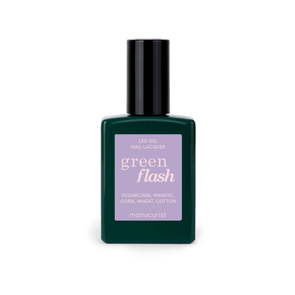Manucurist Green Flash Led Gel Nail Lacquer, Lisa Lilas