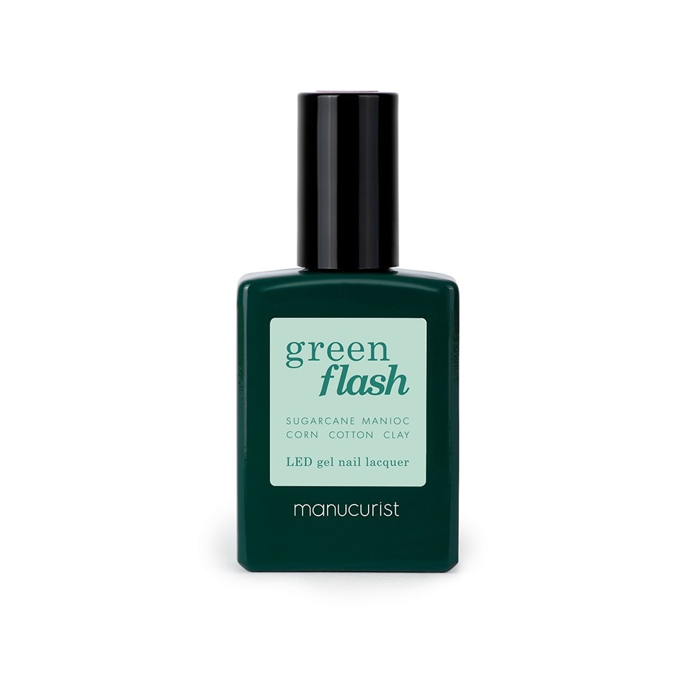 Manucurist Green flash led gel nail lacquer, mint