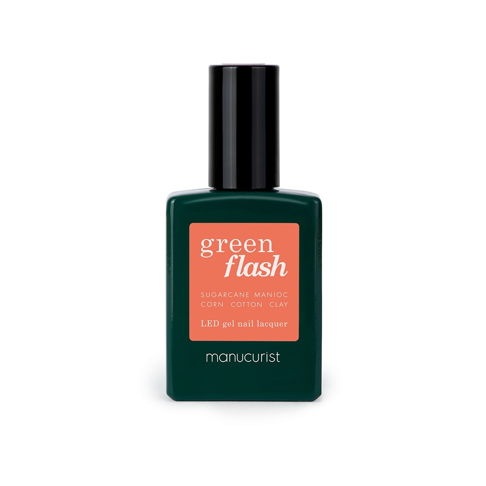 Manucurist Green Flash Led Gel Nail Lacquer, Bird of Paradise