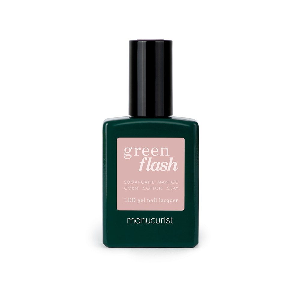 Manucurist Green flash led gel nail lacquer, carnation