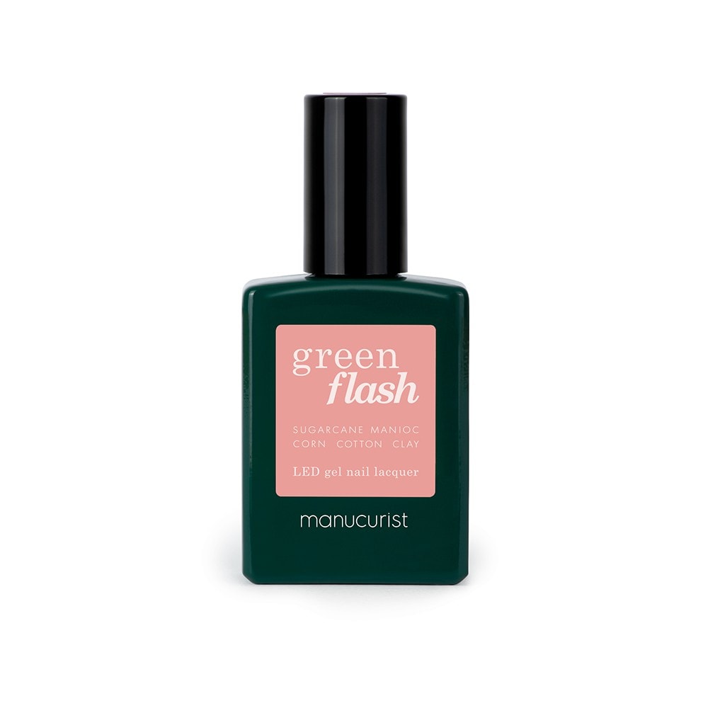 Manucurist Green Flash Led Gel Nail Lacquer, Old Rose