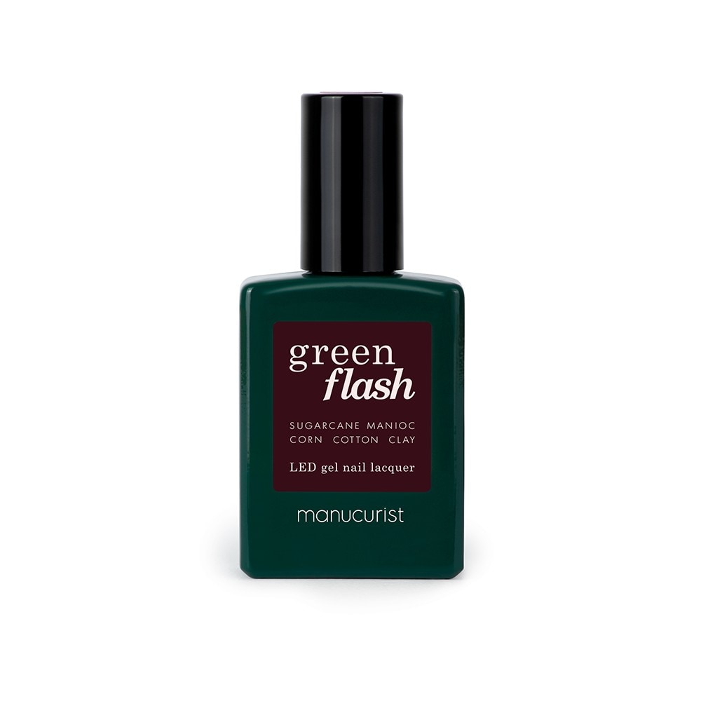 Manucurist Green flash Led Gel Nail Lacquer, Hollyhock