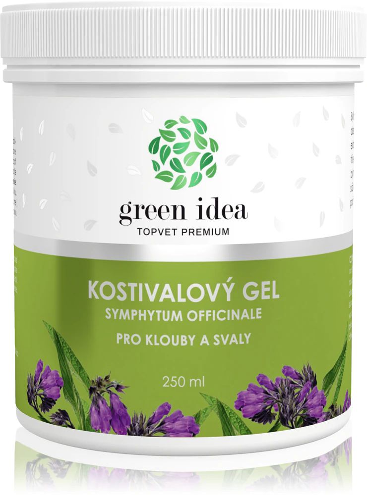 Green Idea Comfrey Cream Massage Gel for Muscles and Joints