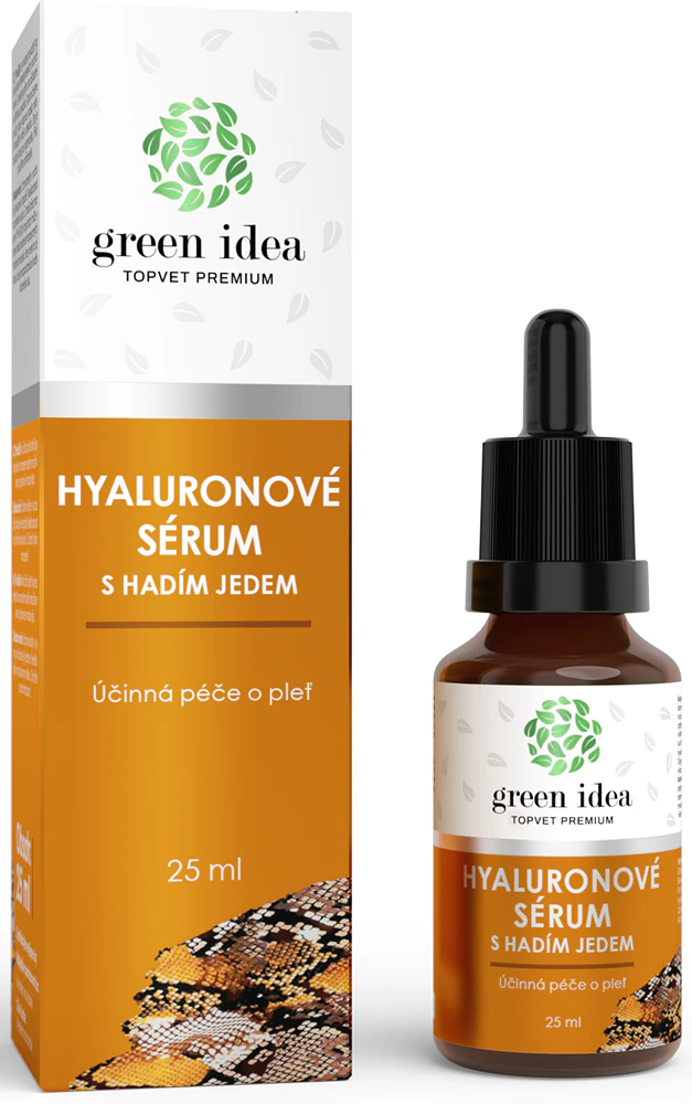 Green Idea Hyaluronic serum with snake venom facial serum for mature skin