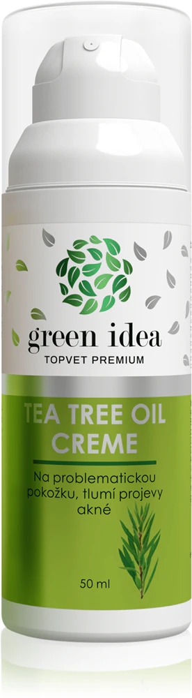Green Idea Tea Tree Oil Cream Regenerating Day Cream for Problematic Skin, Acne