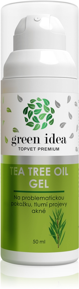 Green Idea tea tree oil gel for impure skin