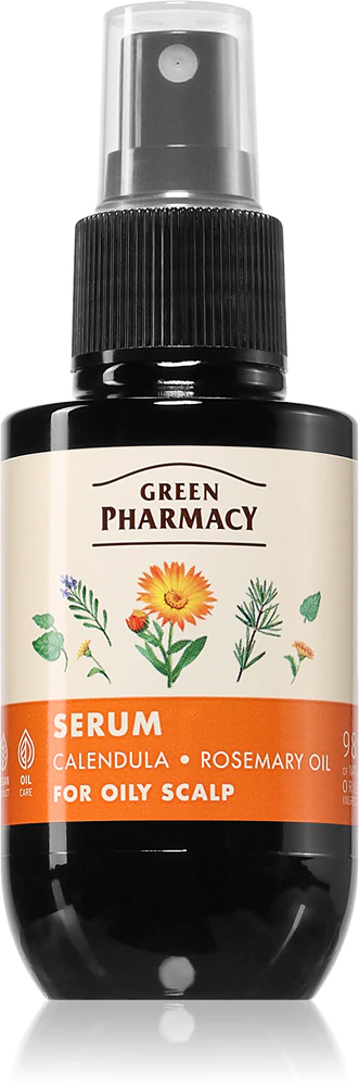 Green Pharmacy Calendula & Rosemary Serum Serum for oily hair