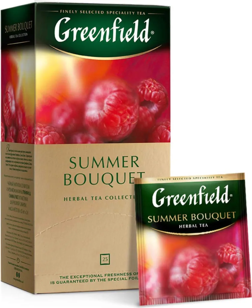Greenfield Tea Summer Bouquet 25 Tea Bags Herbal Tea, 50 gm