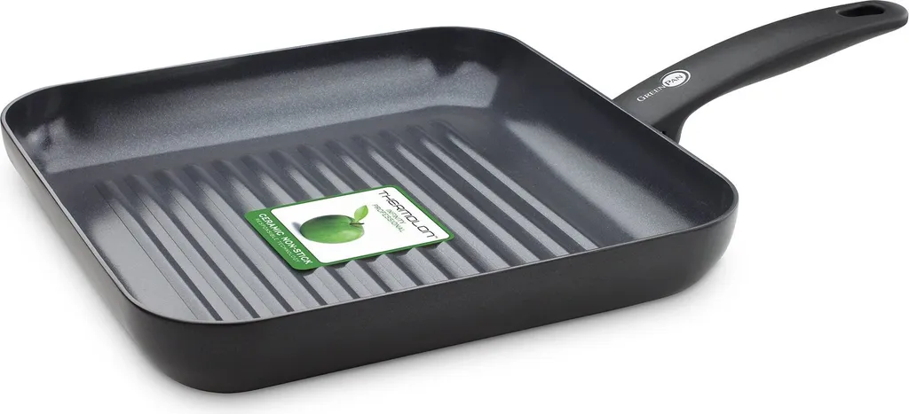 GreenPan Cambridge Black Grill Pan Ø28 cm (for all heat sources)
