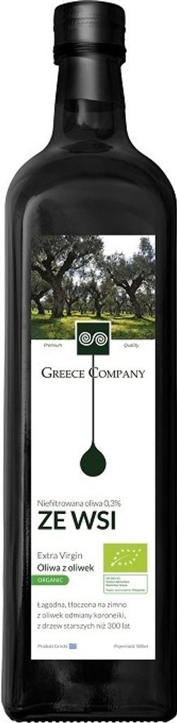 Biogo GREEK COMPANY Extra virgin olive oil from the land, unfiltered, 500 ml