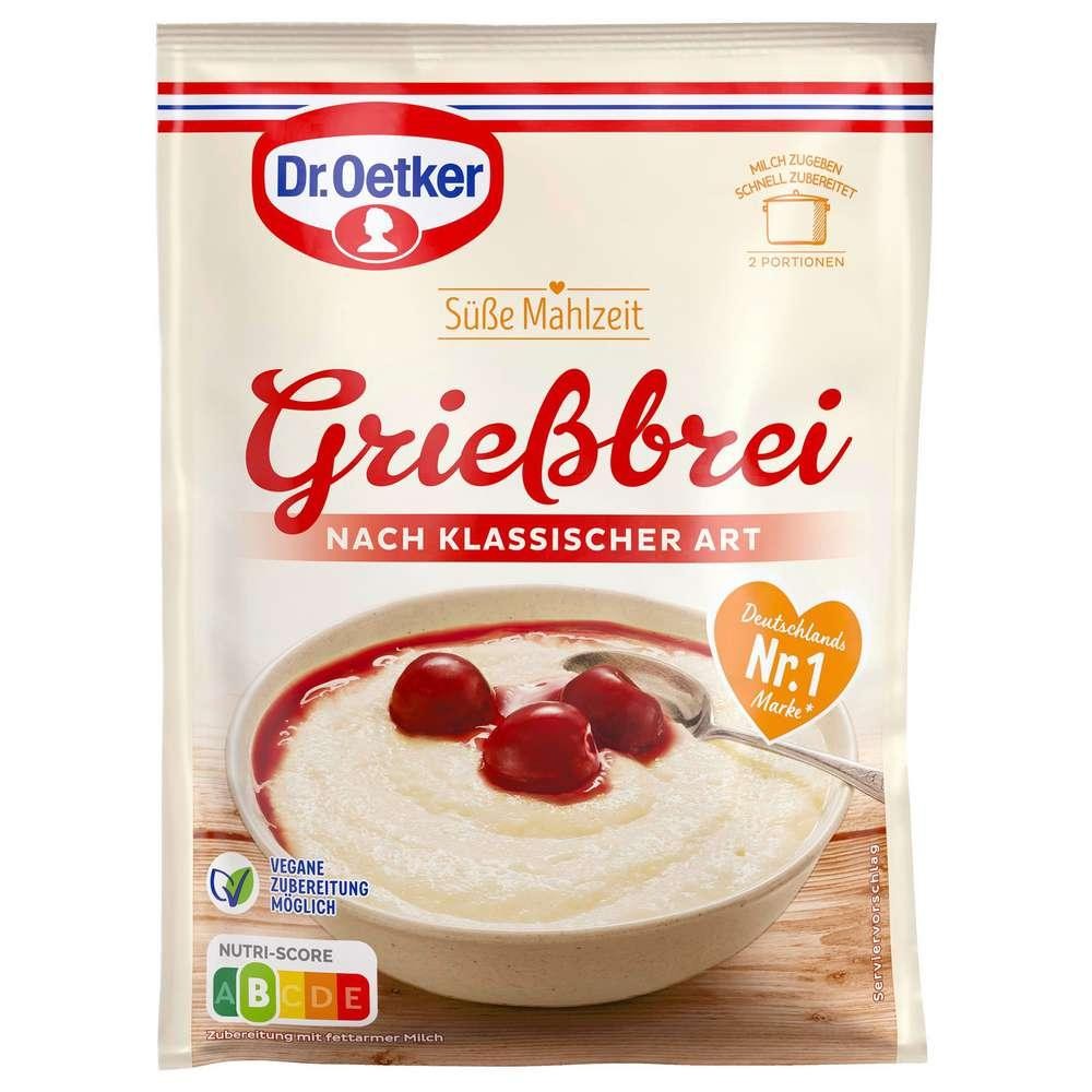 Dr. Oetker Semolina porridge, classic style