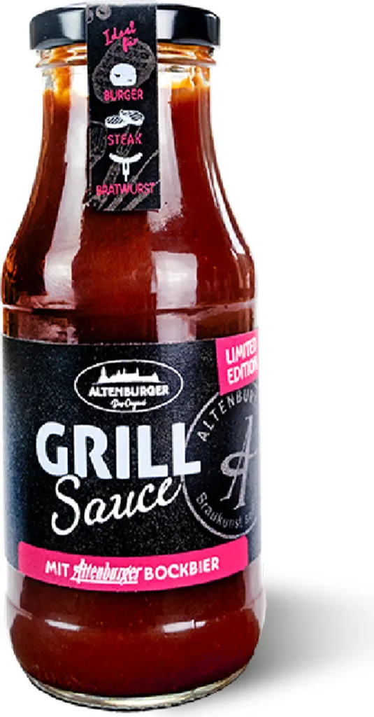 Altenburger Senf & Feinkost GmbH Grill Sauce Bock Beer, 250 ml