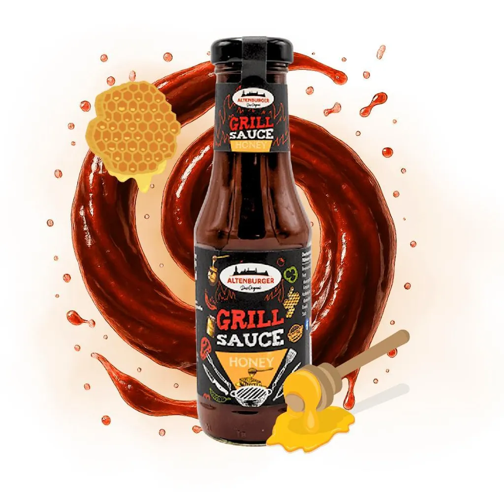 Altenburger Senf & Feinkost GmbH Honey Grill Sauce, 320 ml