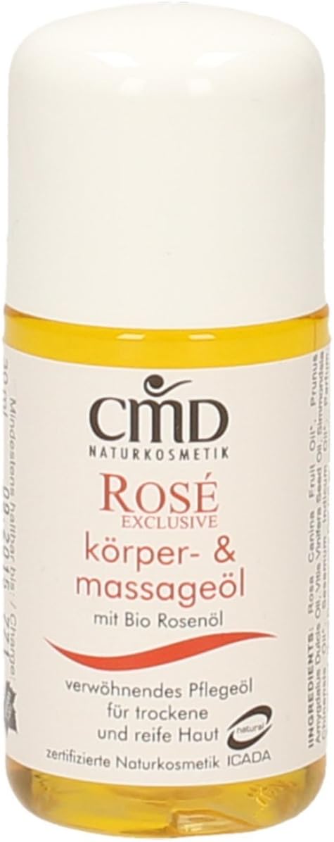 CMD Naturkosmetik Massage Oil Rose Exclusive Body Oil – 30 ml