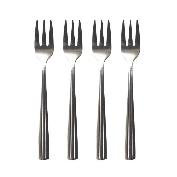aida Groovy Cake Fork 4 Pack