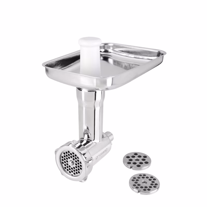 grossag Meat Grinder Attachment Set KFW 500S for KitchenAid(R) incl. WFV 5 + SGV 5
