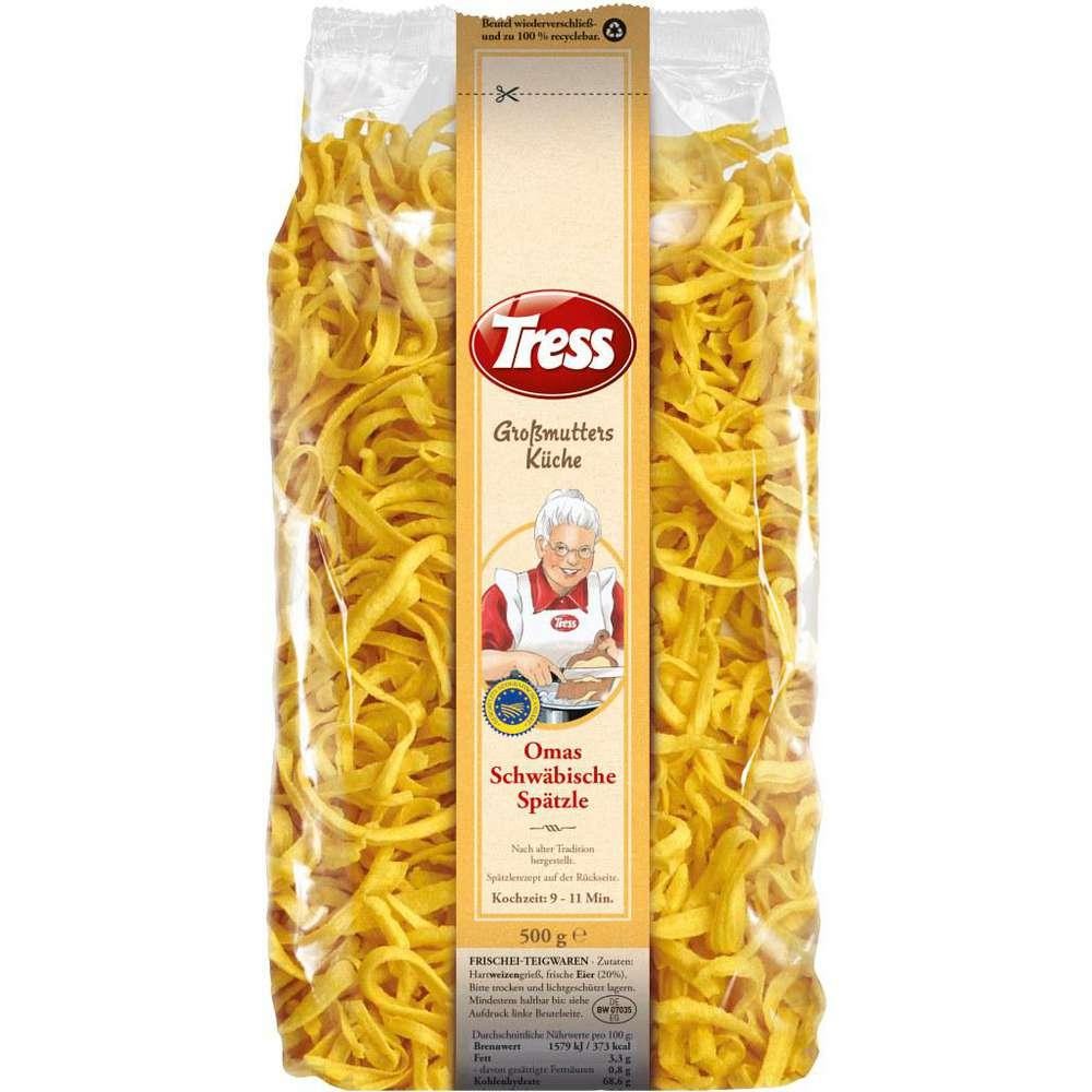 Tress Grandmother's Kitchen Swabian, shaved spaetzle