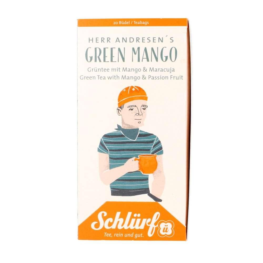 Schlürf Green tea, mango