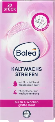 Balea Cold wax strips, 20 hours