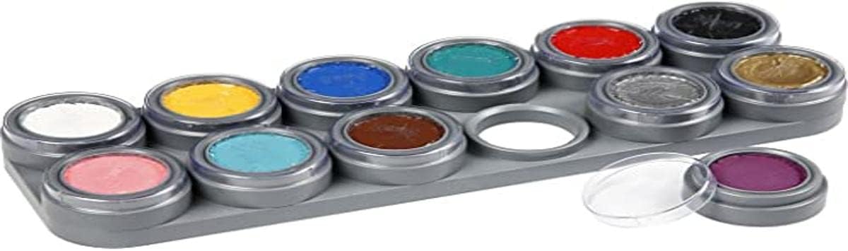 Grimas 12 Color Face Painting Palette A (Struts-6014) (Make-Up/Face Paint)