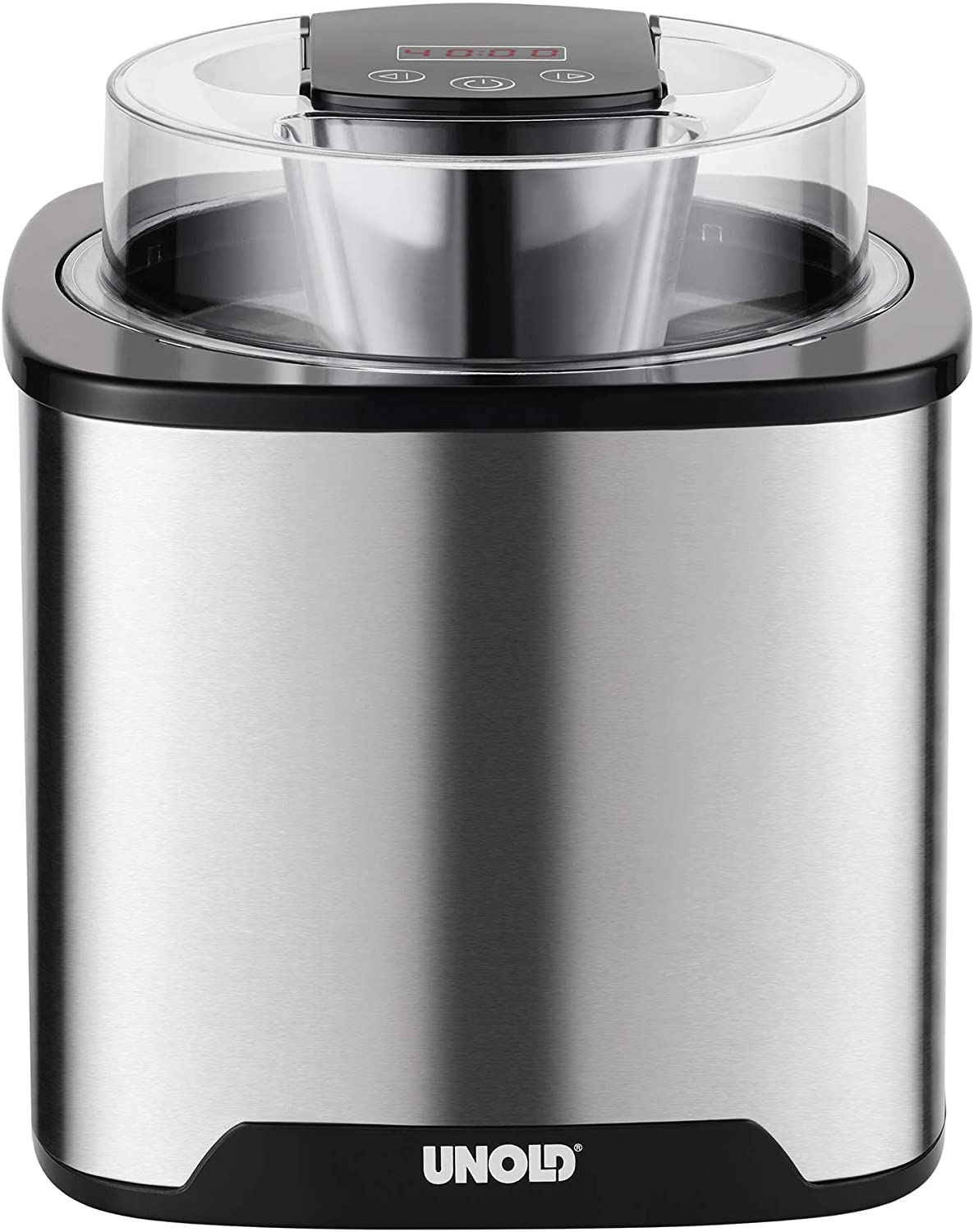 UNOLD 48855 Gelato Ice Machine 1.5 L Volume without Compressor Cream in Jus