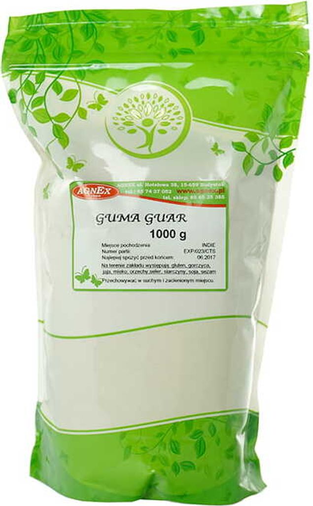 Biogo Guar Gum 1kg Guar Gum
