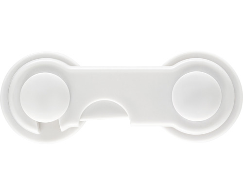 Guardino cabinet lock for gluing white