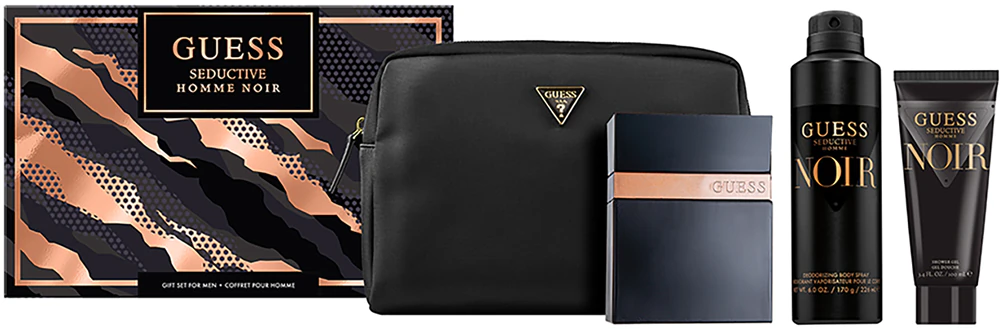 Guess Seductive Homme Noir Gift Set for Men