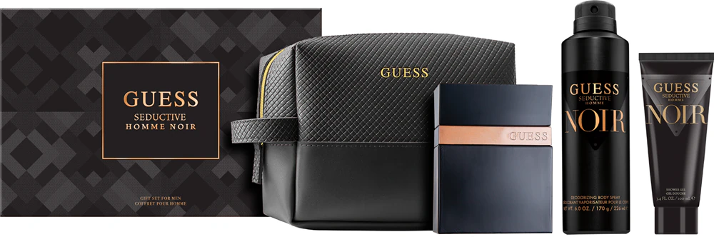 Guess Seductive Homme Noir Gift Set for Men