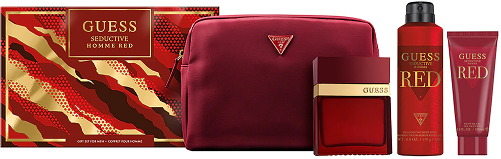 Guess Seductive Homme Red Gift Set for Men