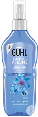 Guhl Long Lasting Volume Blow-Dry Active Styling Spray Blue Lotus Fine, Limp Hair 125ml