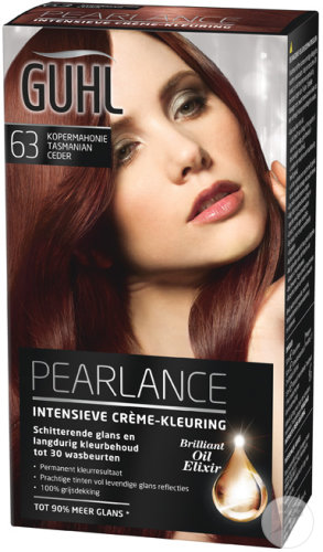 Guhl Pearlance Intensive Hair Color 63 Copper Mahogany Tasmanian Cedar 115ml