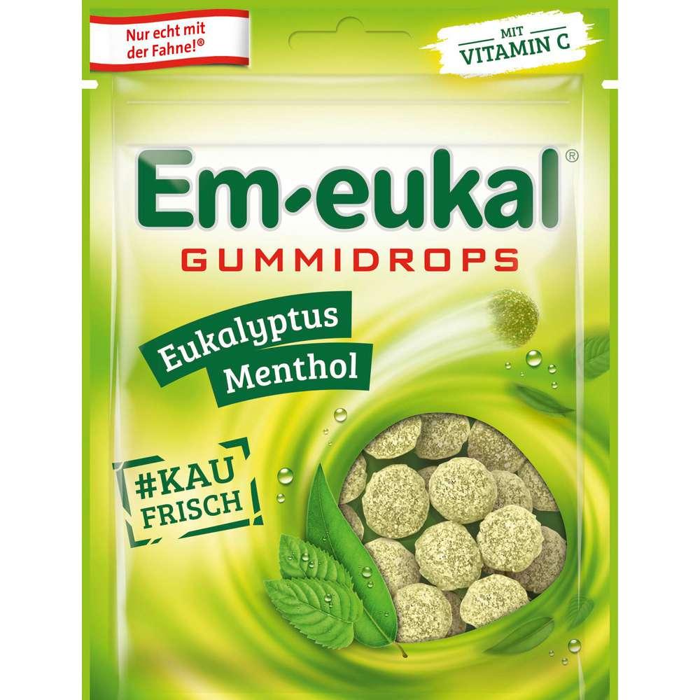 Em eukal Gum drops, menthol eucalyptus