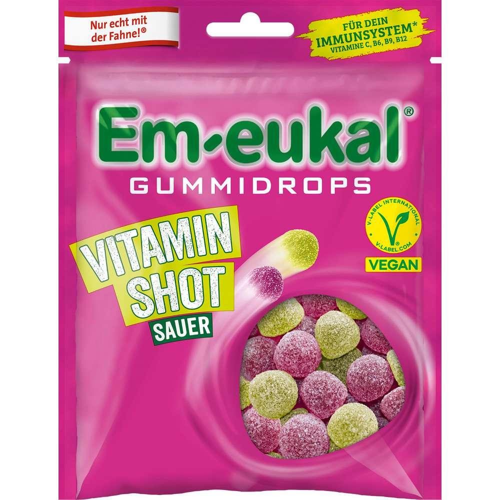Em eukal Gummy drops Vitamin Shot, sour