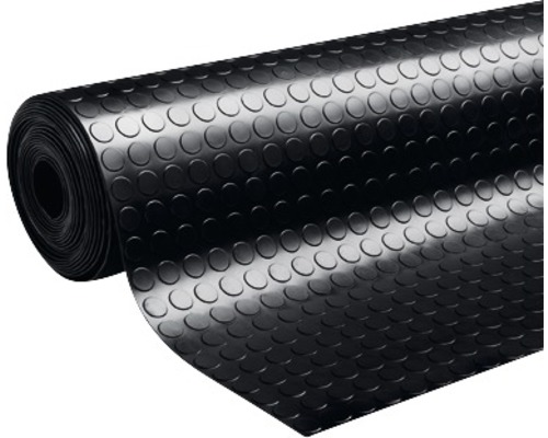 Hornbach Rubber runner black 100 cm wide (sold by the meter)