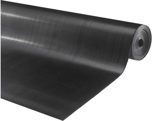 Hornbach Rubber runner black width 100 cm (sold by the meter)