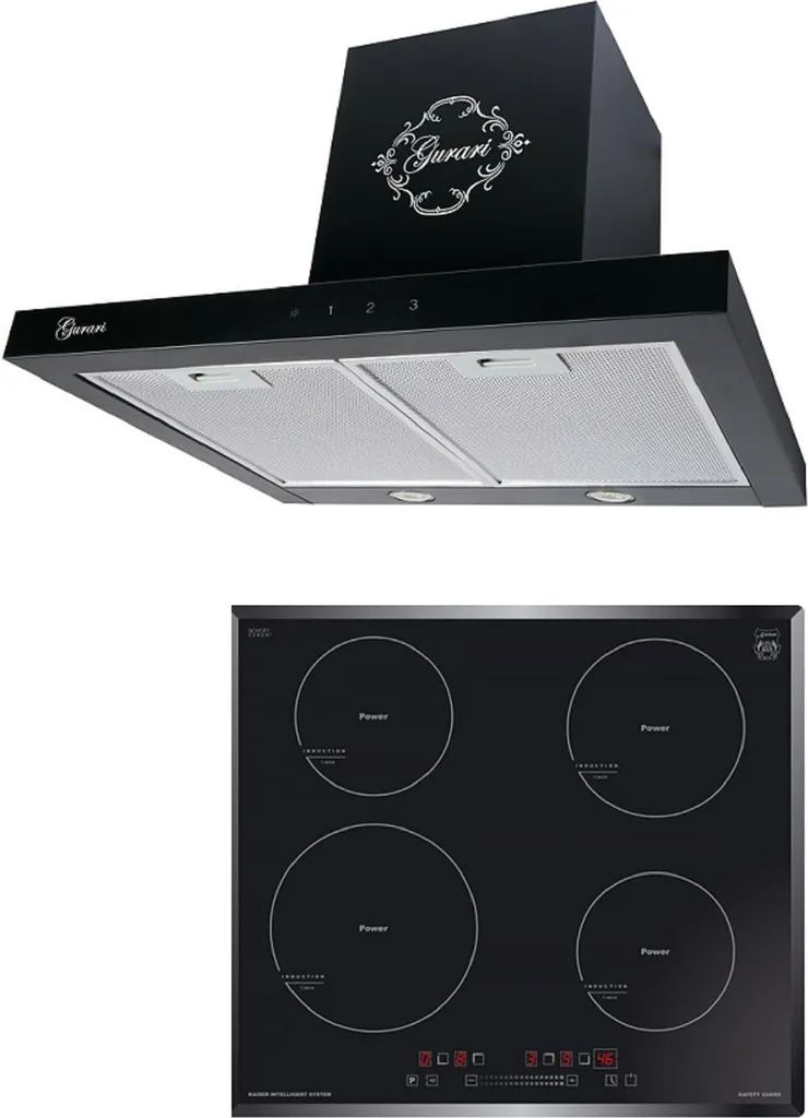 Gurari 462 Prime extractor hood 60 cm + Kaiser induction hob KCT 6705