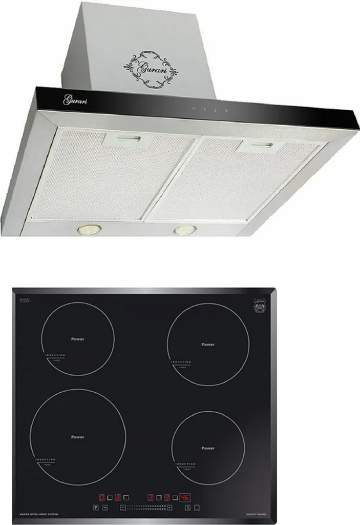 Gurari GCH 462 IS 6 Prime extractor hood 60cm + Kaiser induction hob KCT 6705
