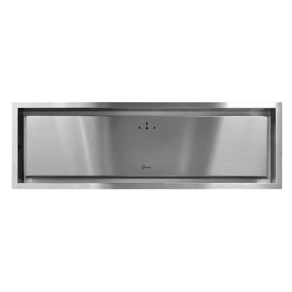Gurari GCH 973 IS Ceiling Hood 90 cm – Stainless Steel Extractor Hood with Gesture Control & LED, 850 m³/h, Recirculating & Extractive Air