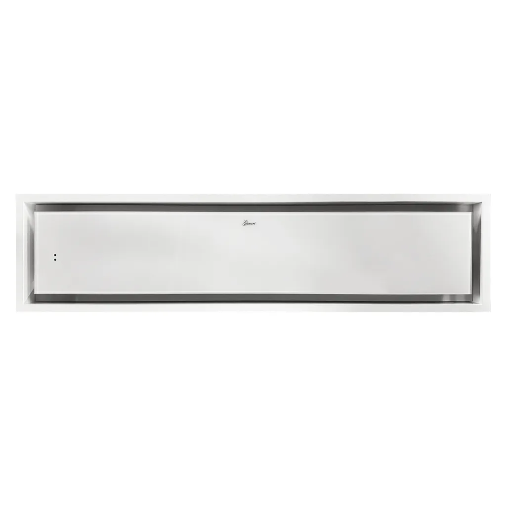 Gurari GCH 974 WH 120 Diamond extractor hood ceiling hood 120 x 30 cm 850m³/h white
