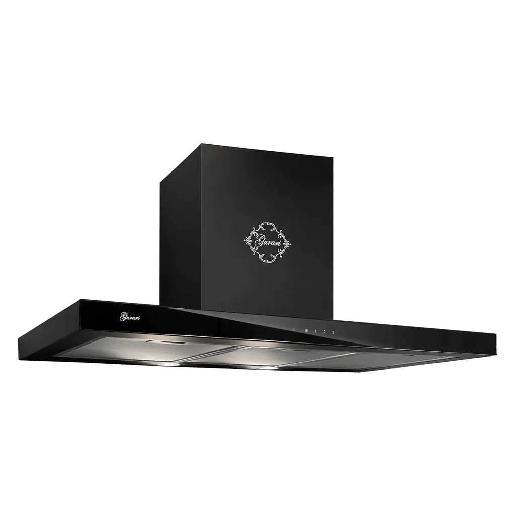 GURARI GCH F 462 BL 9 PRIME Wall-mounted extractor hood 90 cm in black